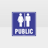 Custom Signs For Business,Public Toilet Sign